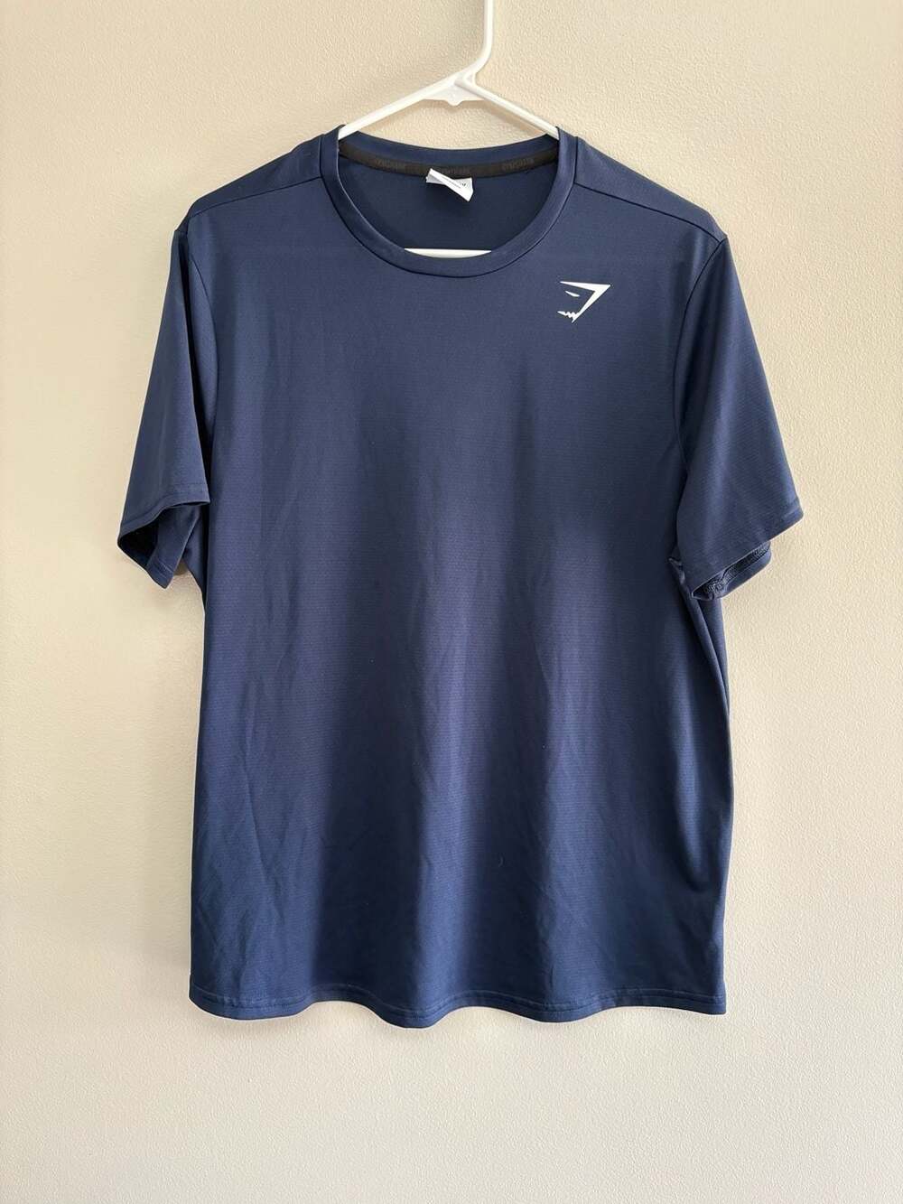 Gymshark Arrival Short Sleeve T-Shirt Navy Blue Size L